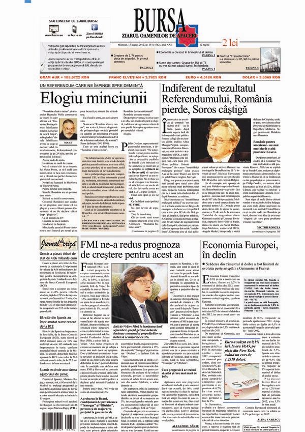 Ediţia din 30.04.2025