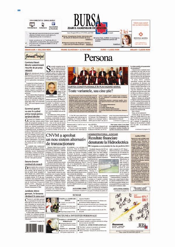 Ediţia din 01.05.2025