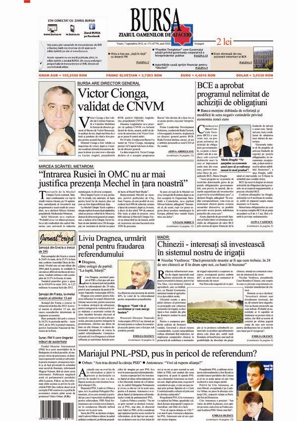 Ediţia din 01.05.2025