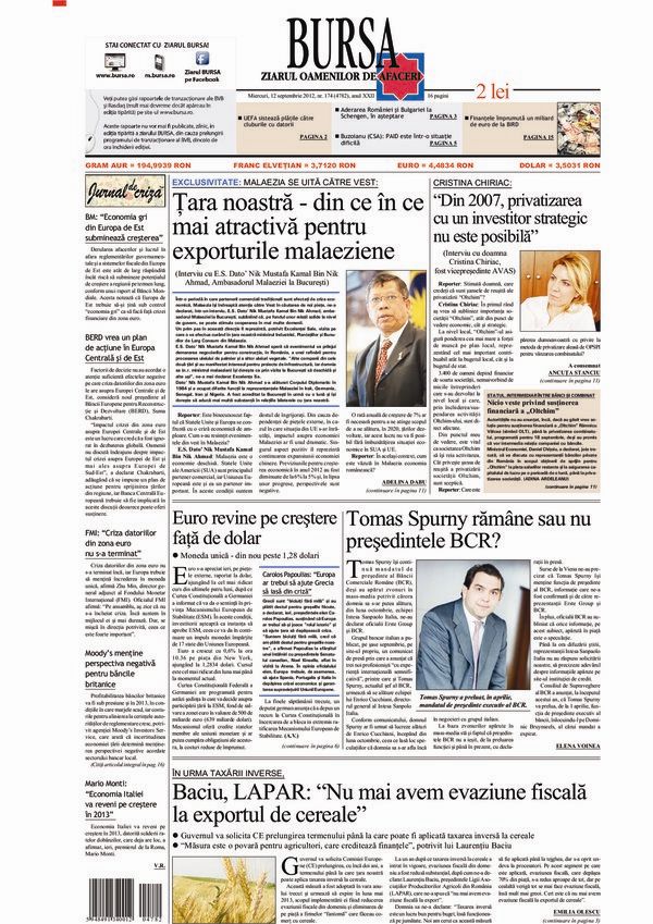 Ediţia din 01.05.2025
