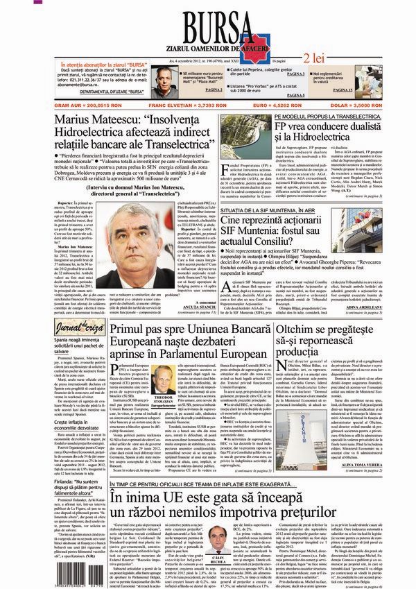Ediţia din 01.05.2025