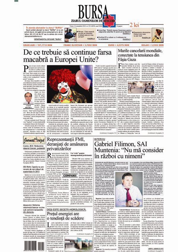 Ediţia din 29.07.2026