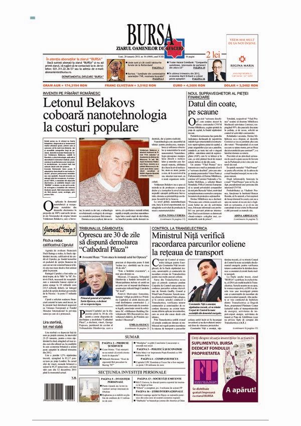 Ediţia din 28.01.2013