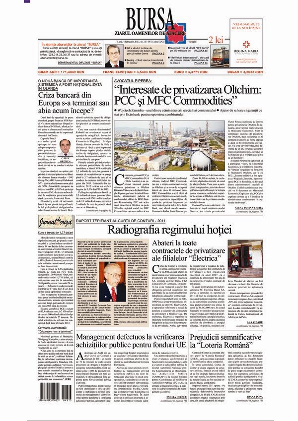 Ediţia din 04.02.2013