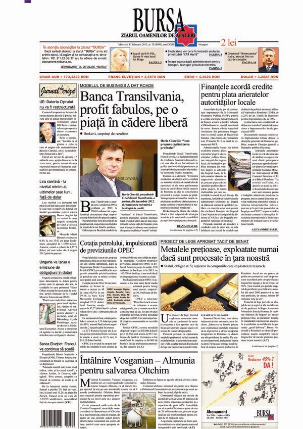 Ediţia din 01.05.2025