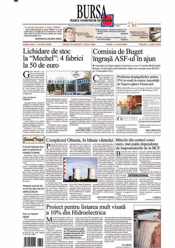 Ediţia din 01.05.2025