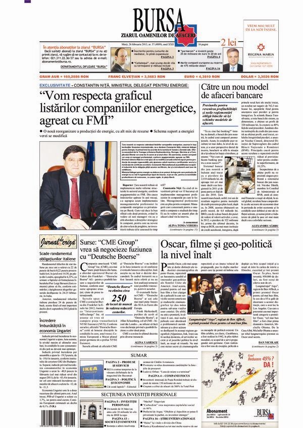 Ediţia din 01.05.2025