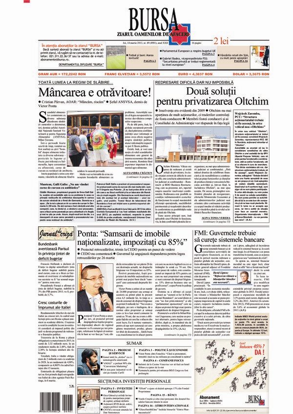 Ediţia din 01.05.2025