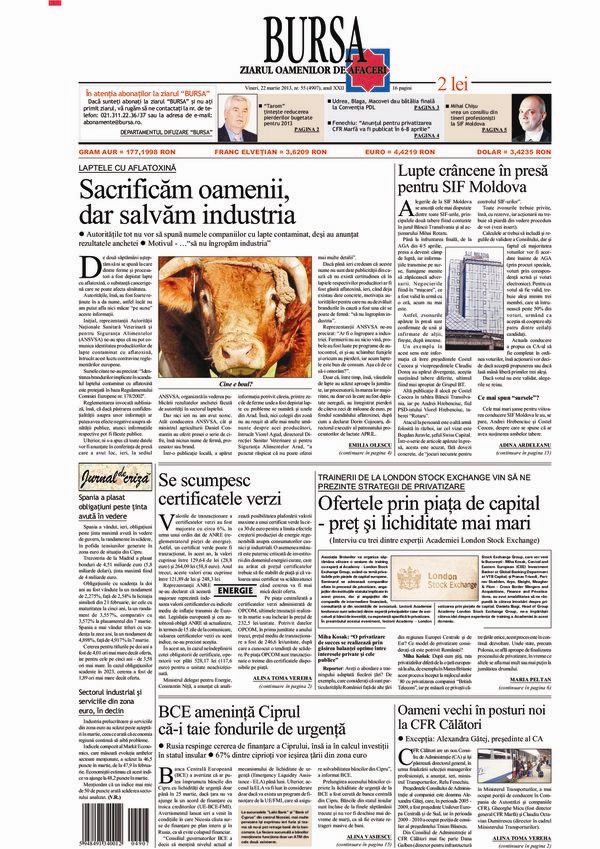 Ediţia din 01.05.2025