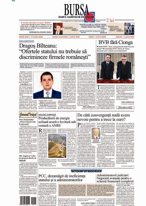 Ediţia din 01.05.2025