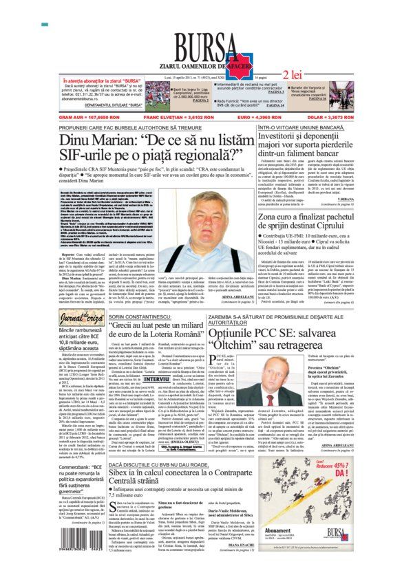 Ediţia din 01.05.2025