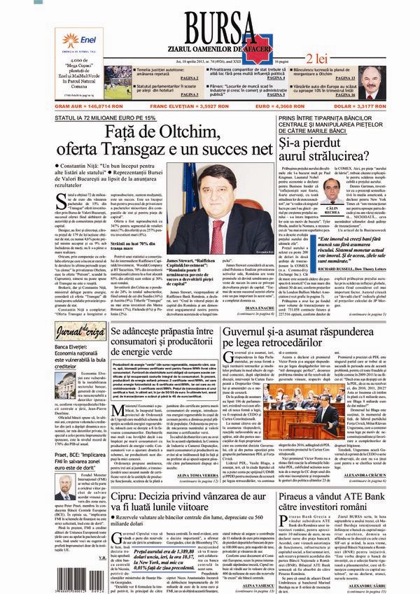 Ediţia din 01.05.2025
