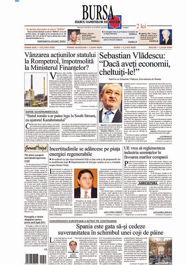 Ediţia din 01.05.2025