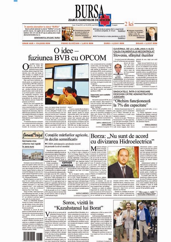Ediţia din 13.05.2013