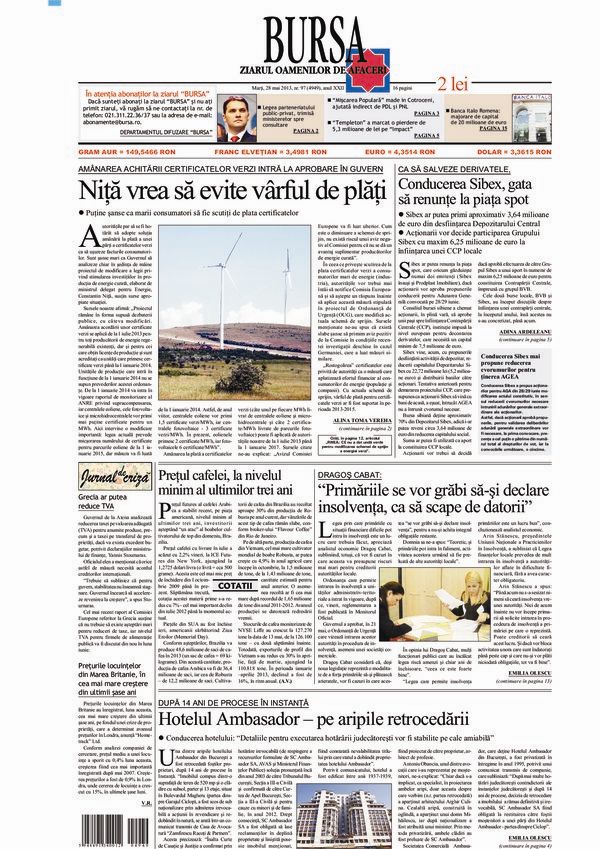 Ediţia din 29.07.2026