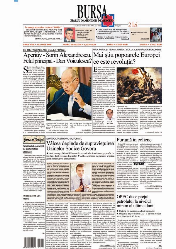 Ediţia din 03.06.2013