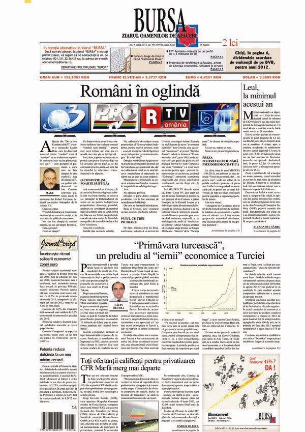 Ediţia din 01.05.2025