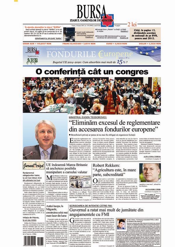 Ediţia din 01.05.2025