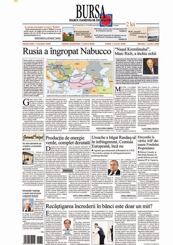 Ediţia din 27.06.2013