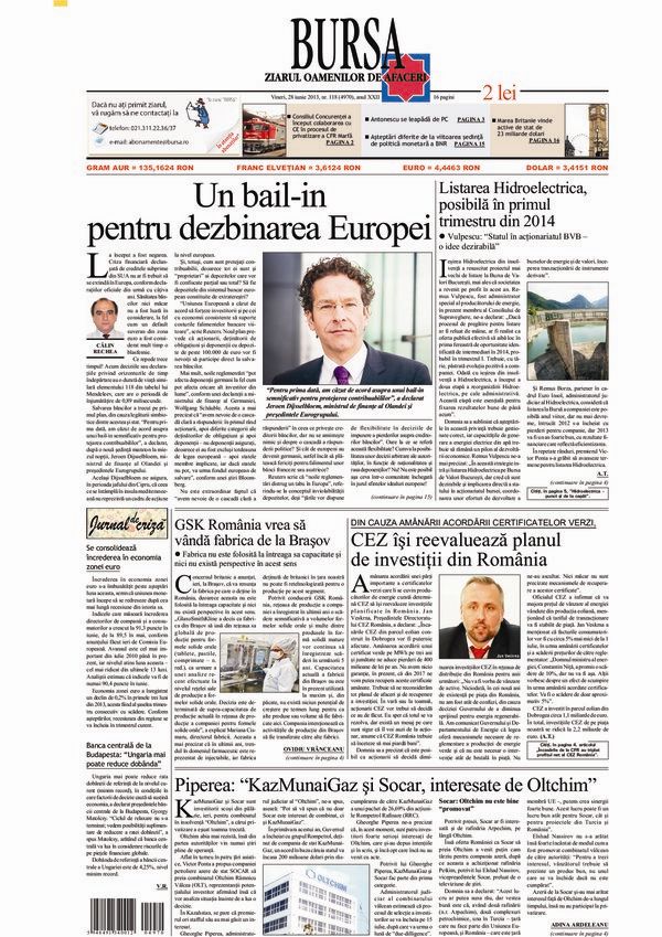 Ediţia din 28.06.2013