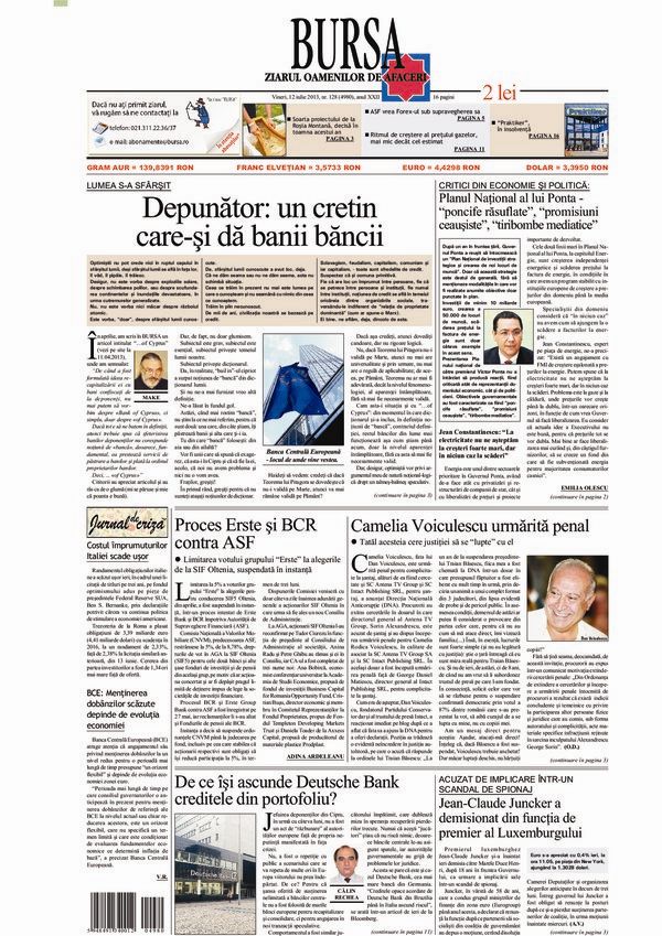 Ediţia din 30.04.2025