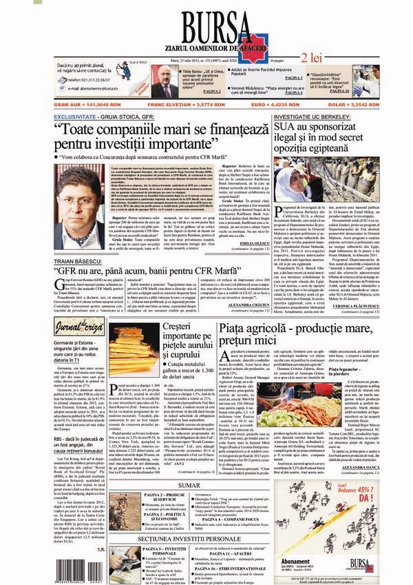 Ediţia din 28.07.2026