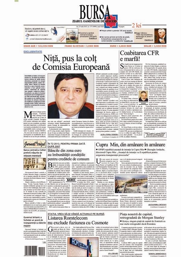 Ediţia din 01.05.2025
