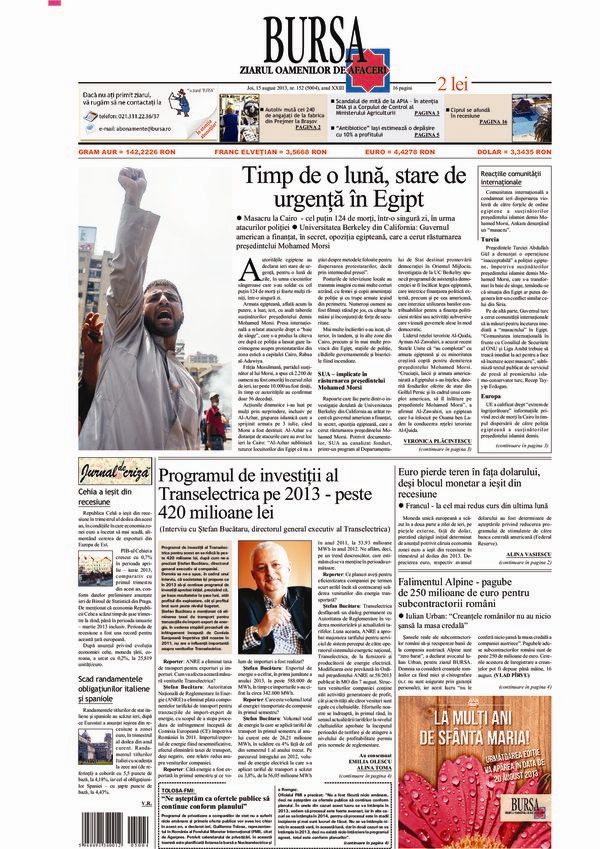 Ediţia din 28.07.2026