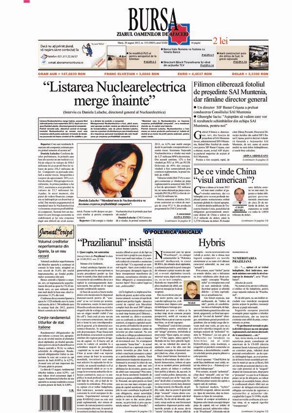 Ediţia din 01.05.2025