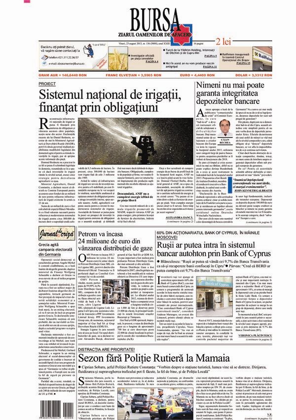 Ediţia din 01.05.2025