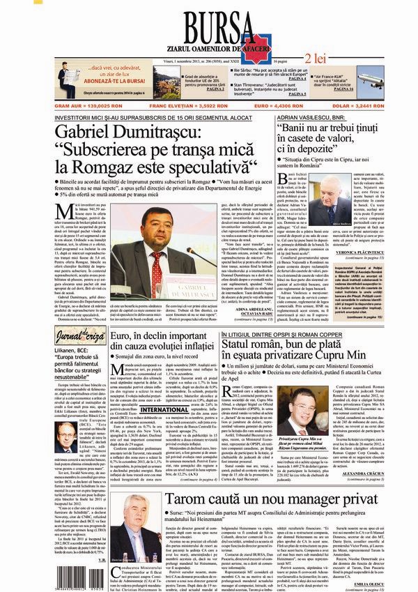 Ediţia din 01.05.2025