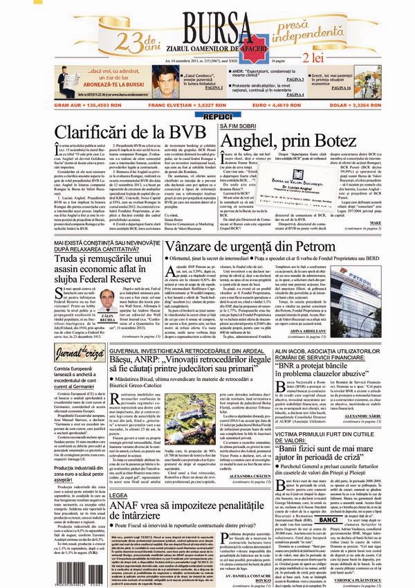 Ediţia din 01.05.2025