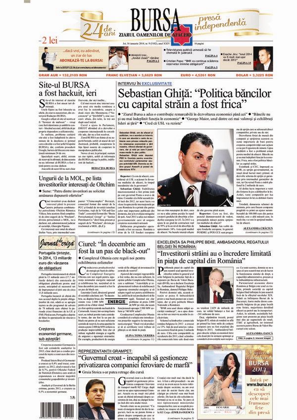 Ediţia din 01.05.2025