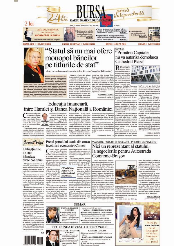 Ediţia din 01.05.2025