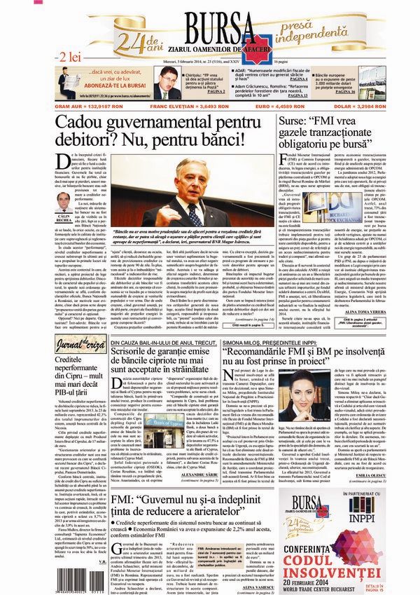 Ediţia din 05.02.2014