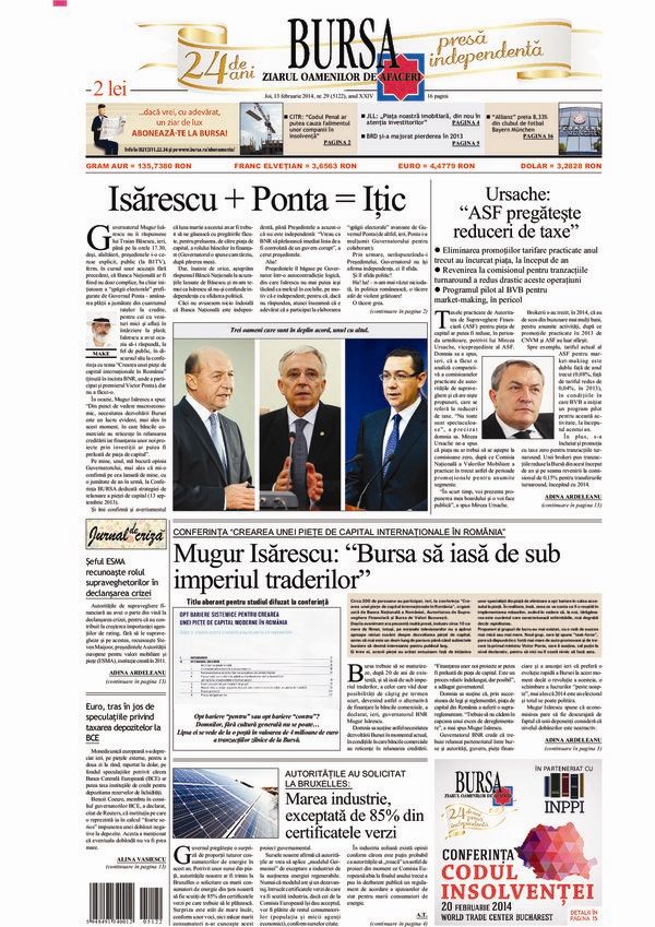 Ediţia din 01.05.2025