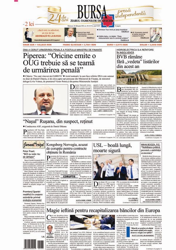 Ediţia din 01.05.2025