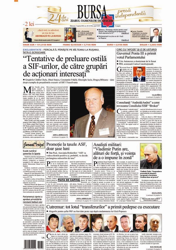 Ediţia din 29.07.2026