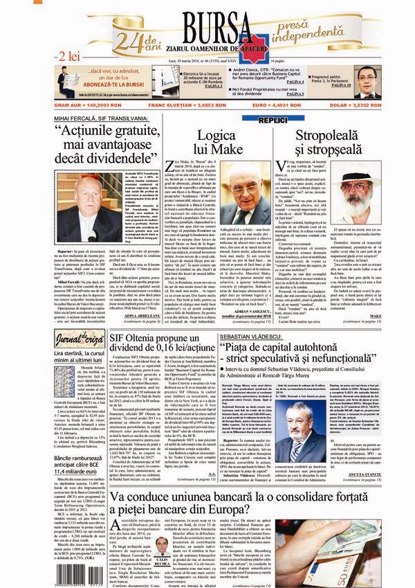 Ediţia din 01.05.2025