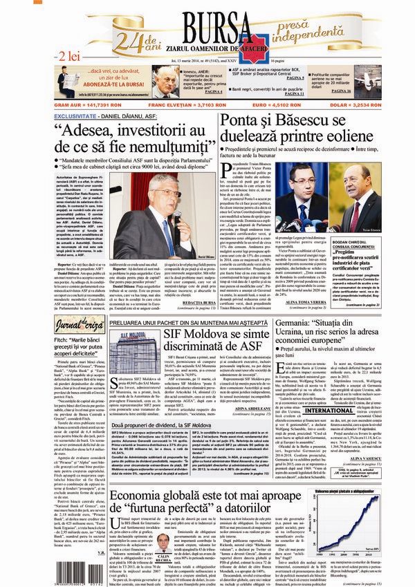 Ediţia din 01.05.2025