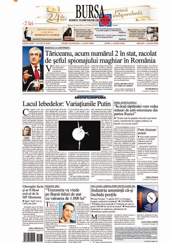 Ediţia din 01.05.2025