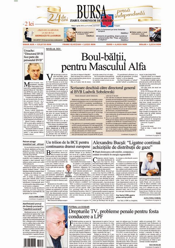 Ediţia din 01.05.2025