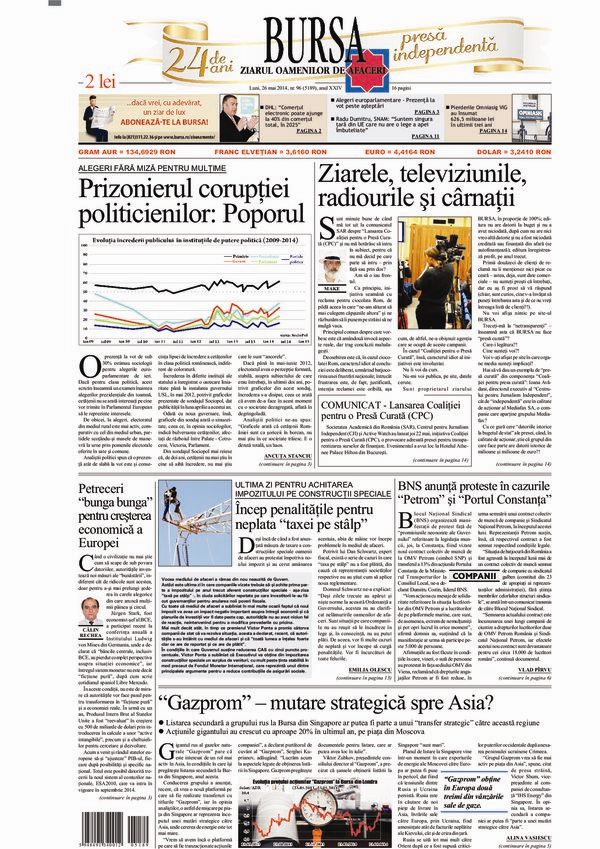 Ediţia din 01.05.2025