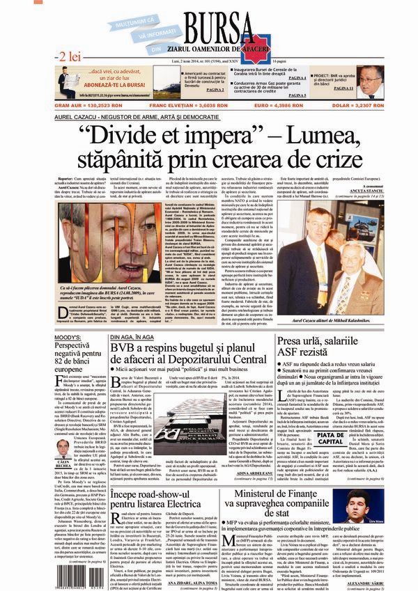 Ediţia din 01.05.2025