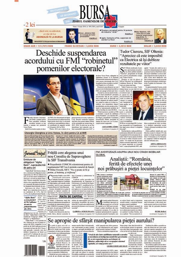 Ediţia din 01.05.2025