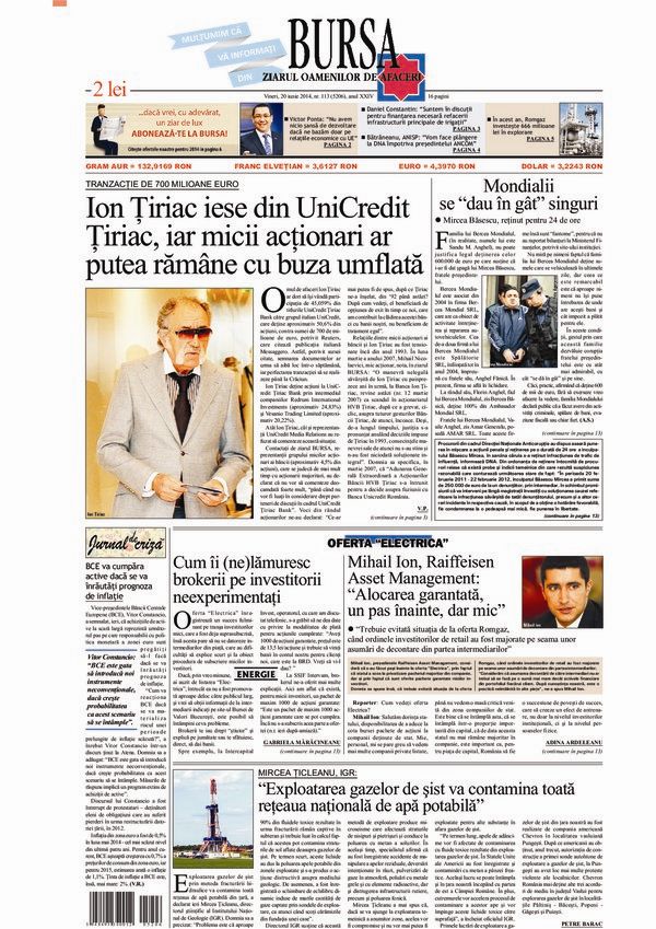 Ediţia din 01.05.2025