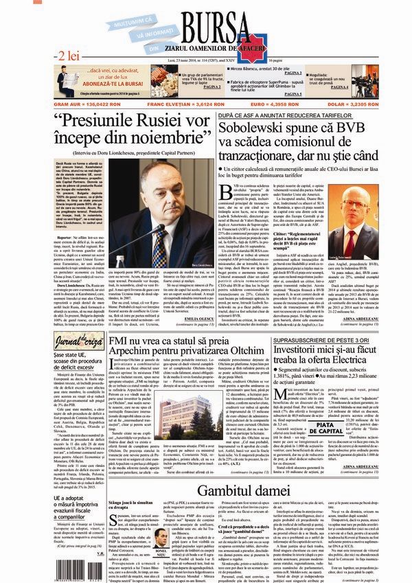 Ediţia din 01.05.2025