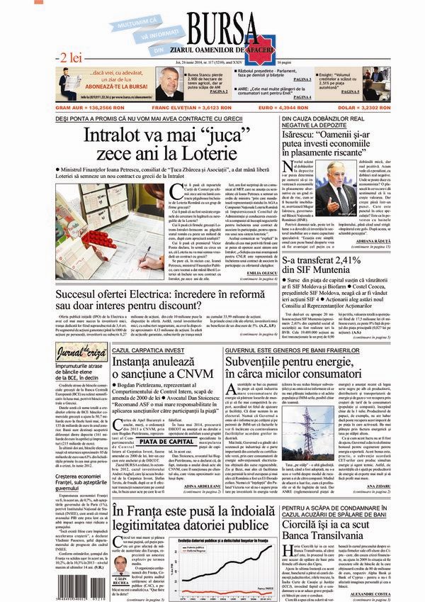 Ediţia din 01.05.2025