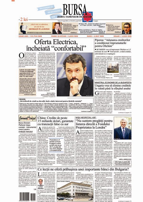 Ediţia din 01.05.2025