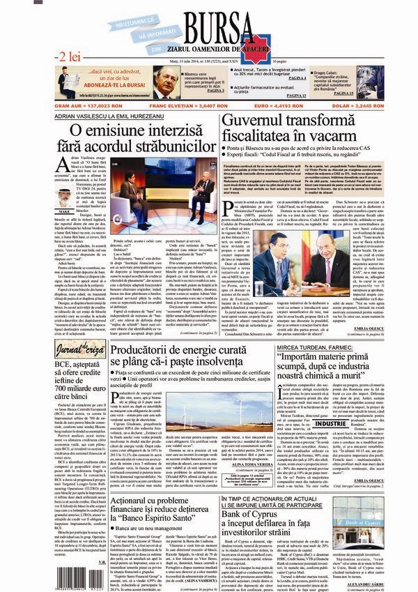 Ediţia din 01.05.2025